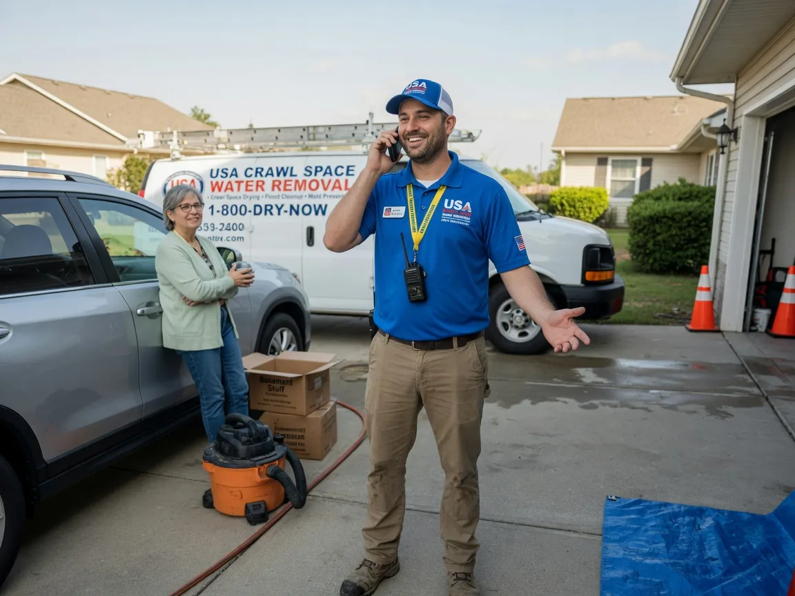 Crawl Space Water Removal Goldsmith, IN FAQs